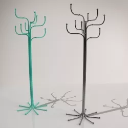 Hanger clothes Free low-poly  3D model