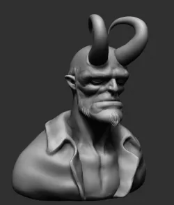 Hellboy Free 3D model