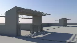 Housing society Free 3D model