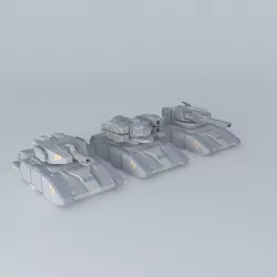 Hover Tanks Free 3D model