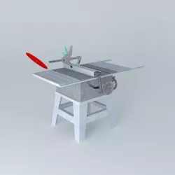 Inovative table saw Free 3D model