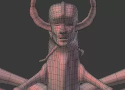 Insectoid Creature  BASE MESH Free 3D model