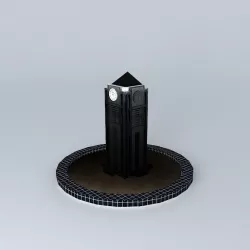 Karaman Town Square - Clock Tower Free 3D model