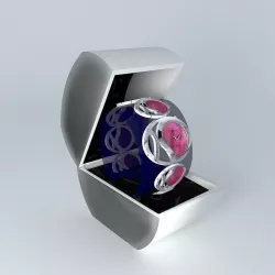 Ladies Fashion watch 2 Free 3D model