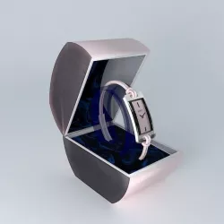 Ladies Fashion watch Free 3D model