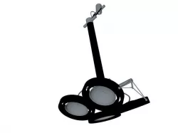 lampe pour plafond sans texture Free 3D model