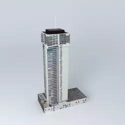 Landmark Place (Hamilton, Ontario) Free 3D model