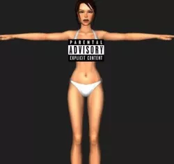 Lara Croft Tomb Raider Legend Bikini Next Generation Free 3D model