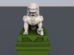 Lions Free 3D model