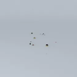 Los Chozos place Power Chants El Pato, El Gallo and El Perro Free 3D model