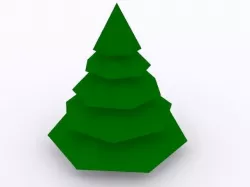 LowPoly Tree Free low-poly  3D model