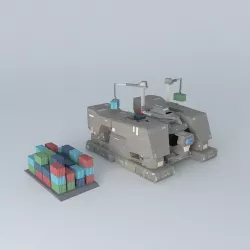 M.E.V. Vehicle Free 3D model