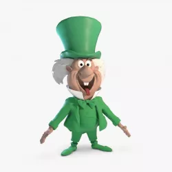 Mad Hatter High-poly Free 3D model