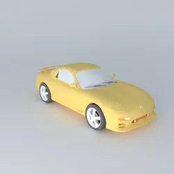 Mazda RX-7 Free 3D model