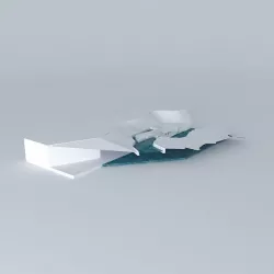 Melong micro hydro power plant Free 3D model