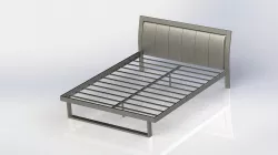 Metall bed Free 3D model