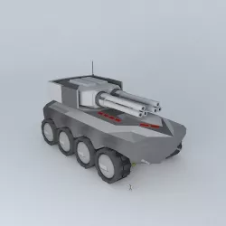 Middle heavy assault robot invasion  Free 3D model