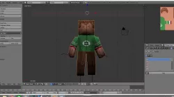 Minecraft Sheldon Cooper Free 3D model