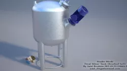 Mixer Tank 1 Free 3D model
