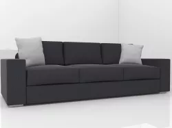 Modern couch Free 3D model