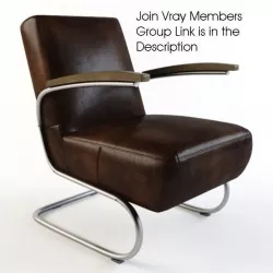 Modern Sofa Chair By Nadeem Alvi Free 3D model