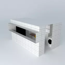 Modern WC Free 3D model