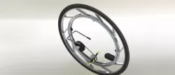 Mono Wheel Bike Free 3D model