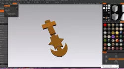 Moon - file is ONLY the moon shape shown in this picture  Free 3D model