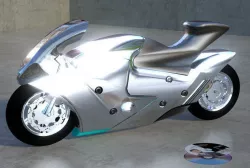 Motorcycle Suzuki Nuda  Free 3D model