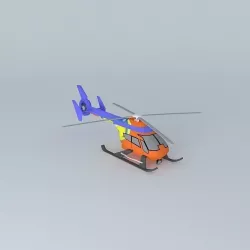 NEG Helicopter Free 3D model