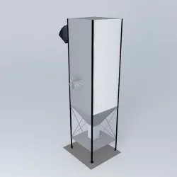Nestro filter unit Free 3D model