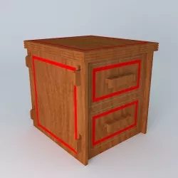 Night Stand Free 3D model