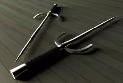 Ninja Sai Free 3D model