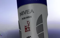 Nivea Deodorant Free 3D model