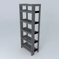Origami shelf  Free 3D model