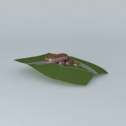 Orpheus Rocks' houses Free 3D model