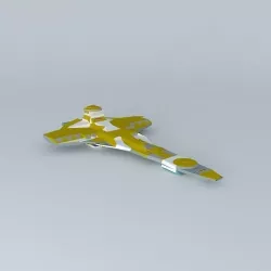 Osiris Battle Space Fortress Free 3D model