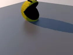 Pacman Pixels Free 3D model