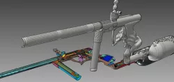 paintball cal 068 braz autodesk inventor fusion 2013 Zbrush Free 3D model