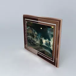 Painting Turntabe Free 3D model