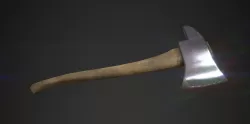 PBR Axe Free low-poly  3D model