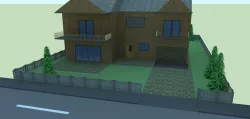 Perfect family house Free 3D model