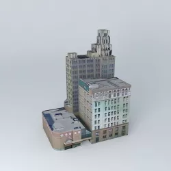Pigott Building Free 3D model