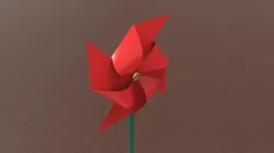 Pinwheel Free 3D model