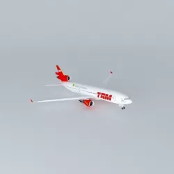 Plane of tam Free 3D model