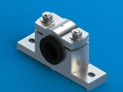 Plummer block pedestal bearing Free 3D model