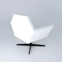 Poltrona Kaila Way Design Free 3D model
