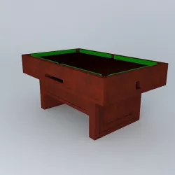 Pool Table Free 3D model