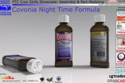PTC Creo Skills Showcase Covonia Night Time Formula Free 3D model