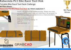 Rabaconda PC2 Bike Racer Tool Desk Free 3D model
